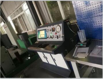 空氣呼吸器氣瓶外測法水壓測試臺|空呼氣瓶水壓試驗機（永久膨脹量）